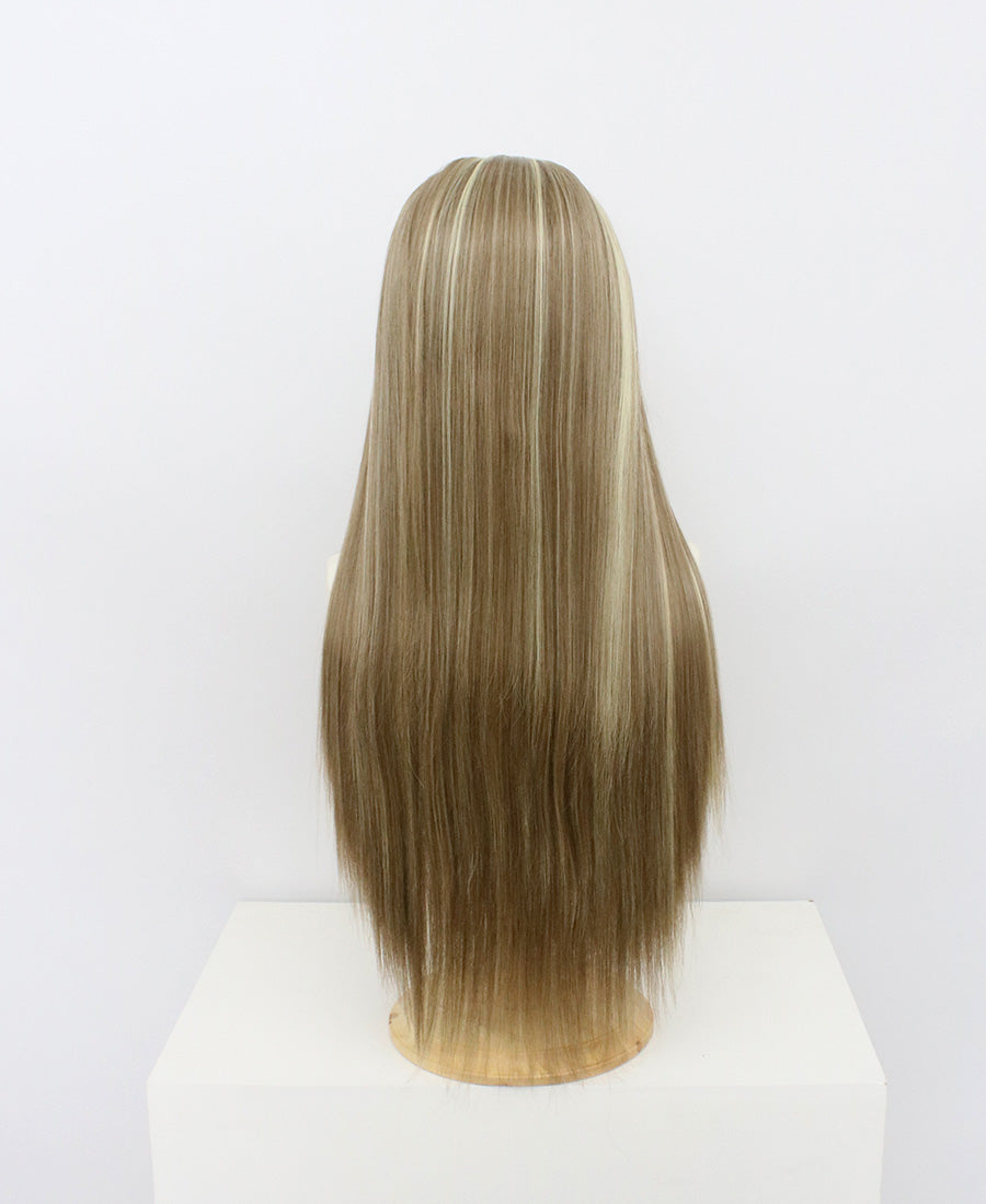 Ariana-Brown And Blonde Lace Frontal Synthetic Wigs
