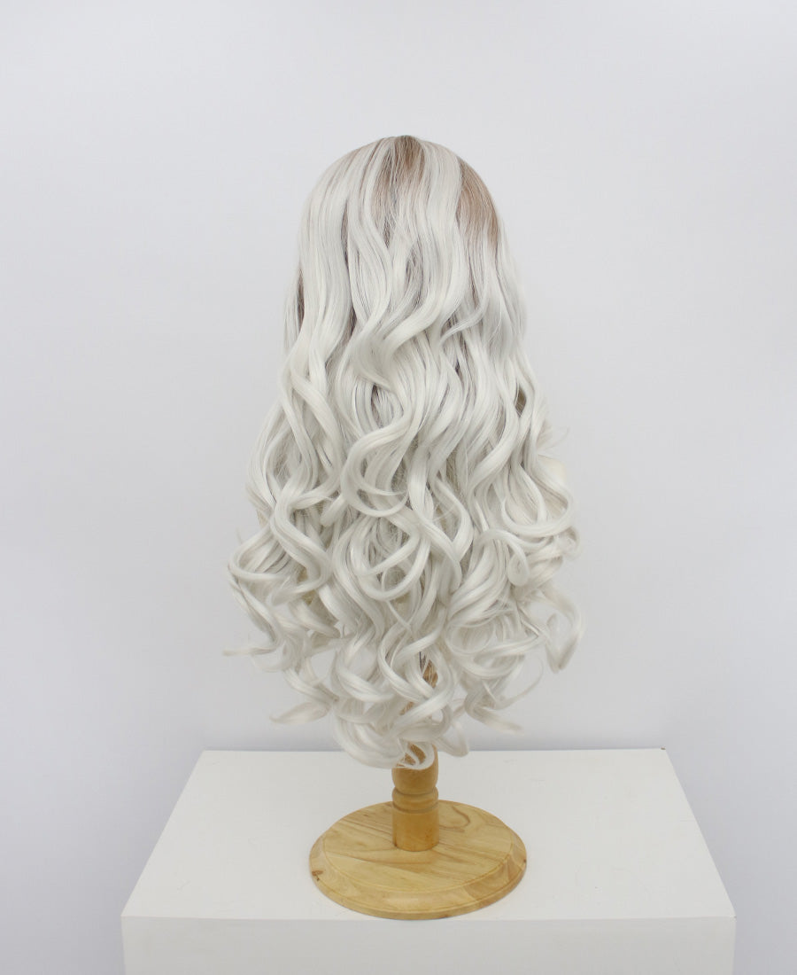 Daphne-White Lace Frontal Synthetic Wigs