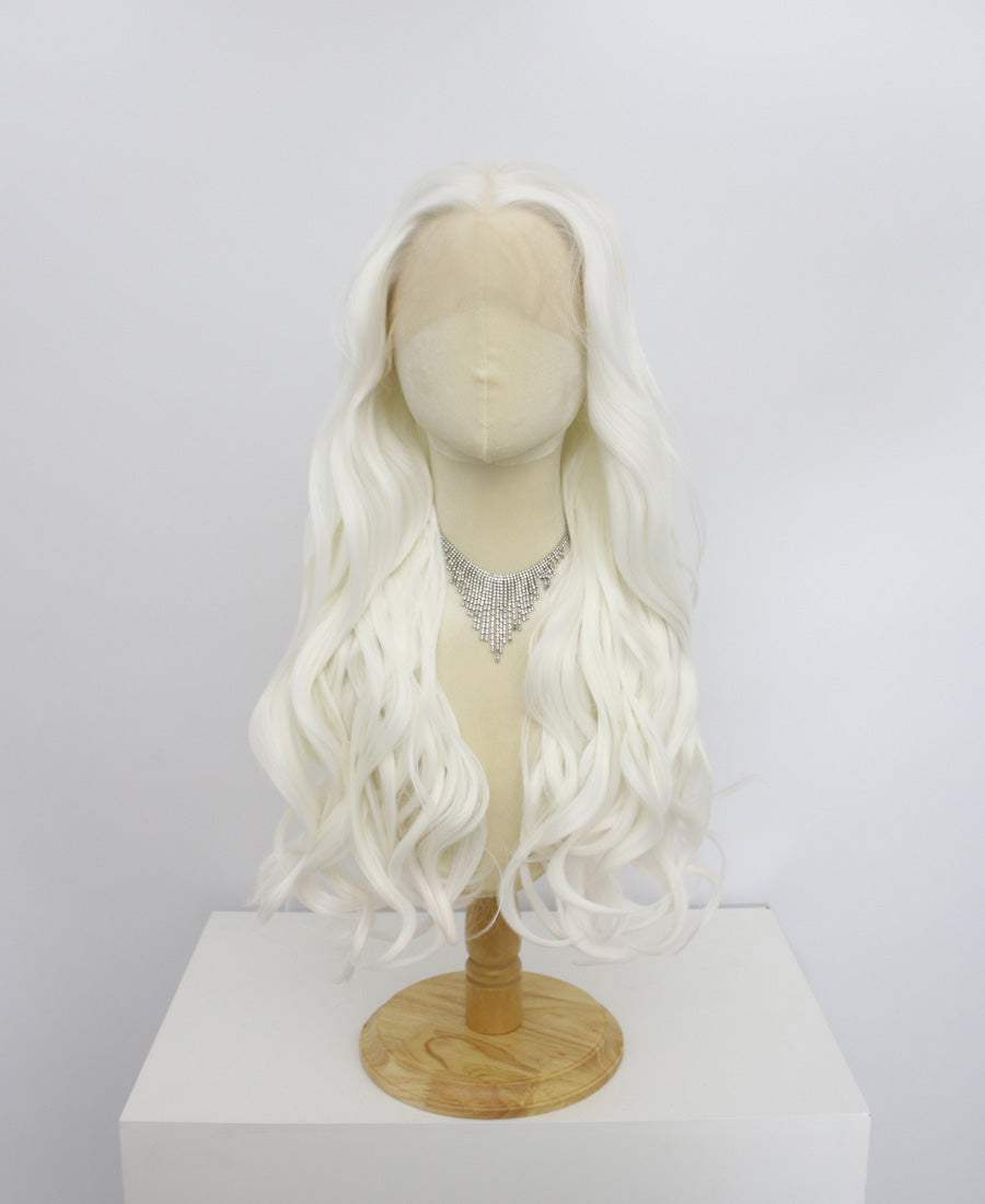 Brielle-White Lace Frontal Synthetic Wigs