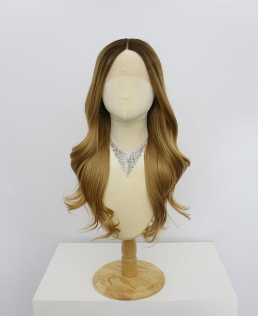 Gwendolyn-Brown Lace Frontal Synthetic Wigs