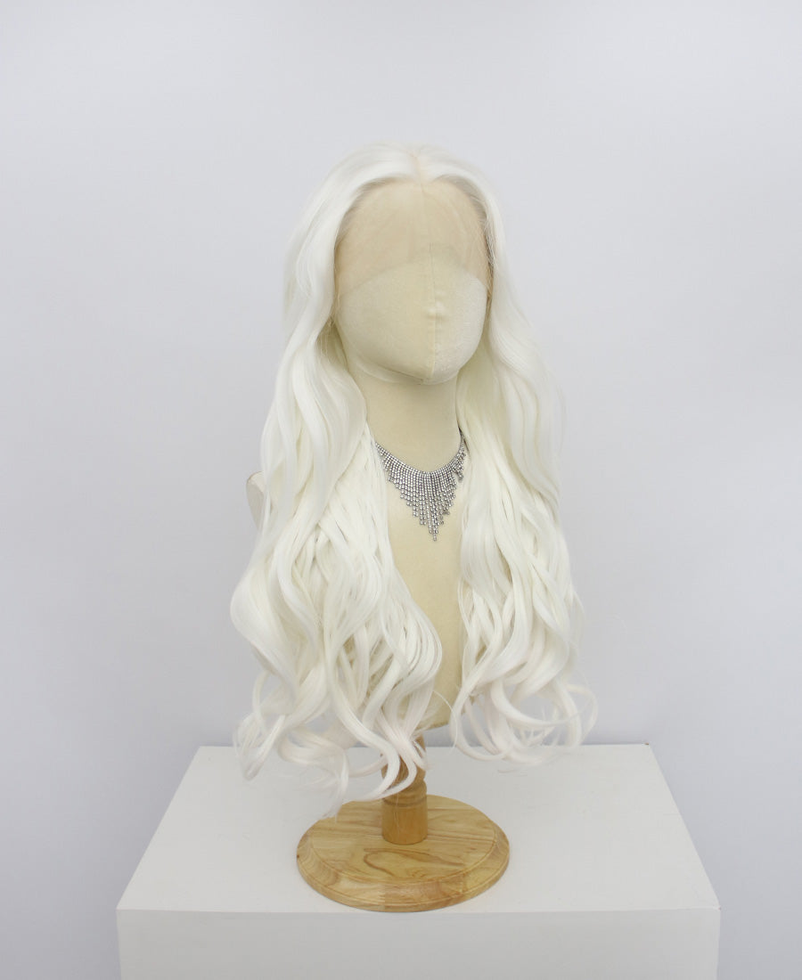 Brielle-White Lace Frontal Synthetic Wigs