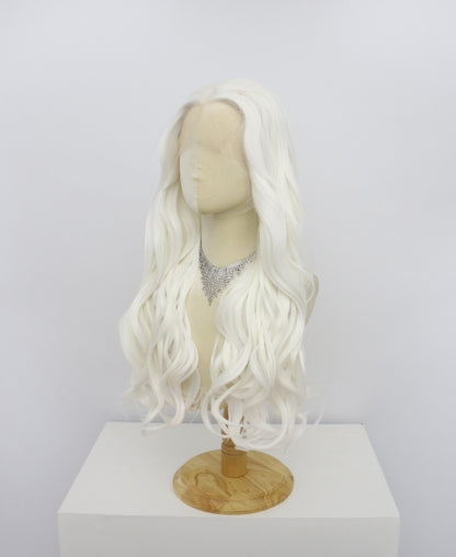 Brielle-White Lace Frontal Synthetic Wigs