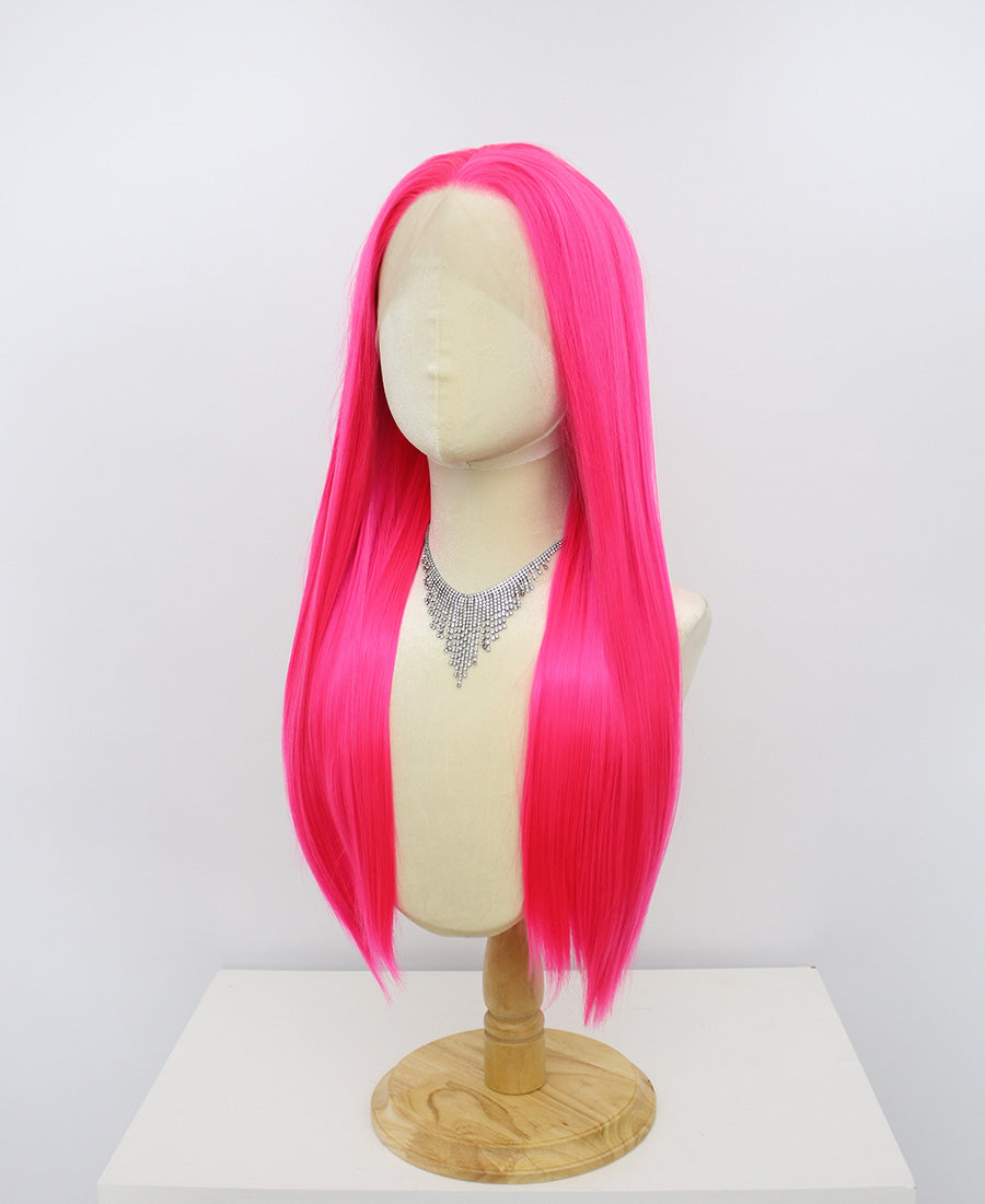 Ariana-Pink Lace Frontal Synthetic Wigs