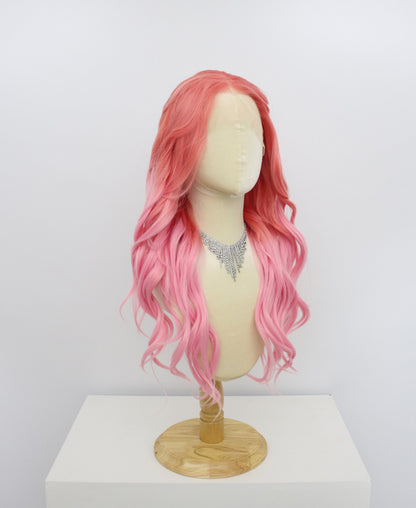 Freya-Pink Lace Frontal Synthetic Wigs