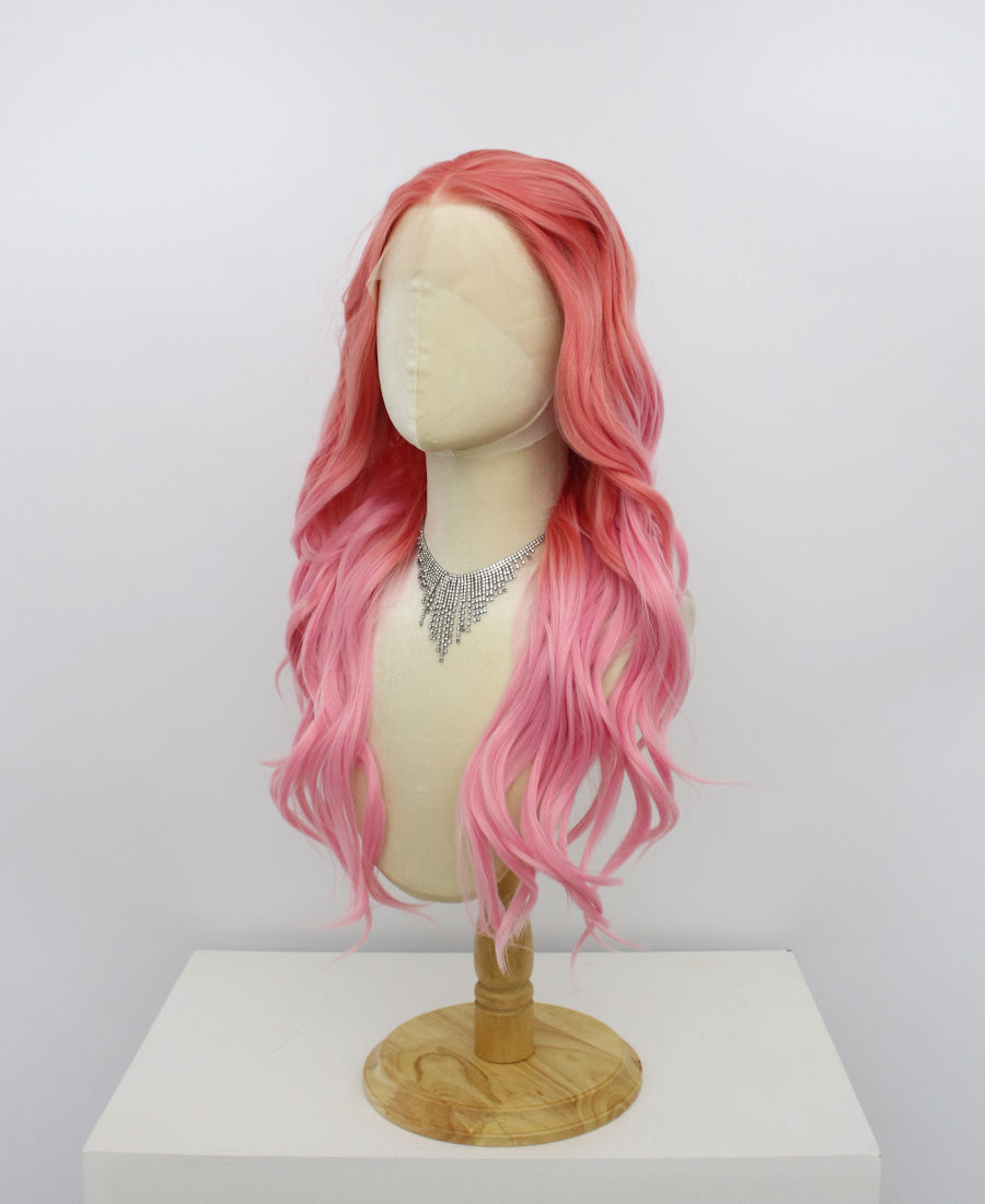 Freya-Pink Lace Frontal Synthetic Wigs