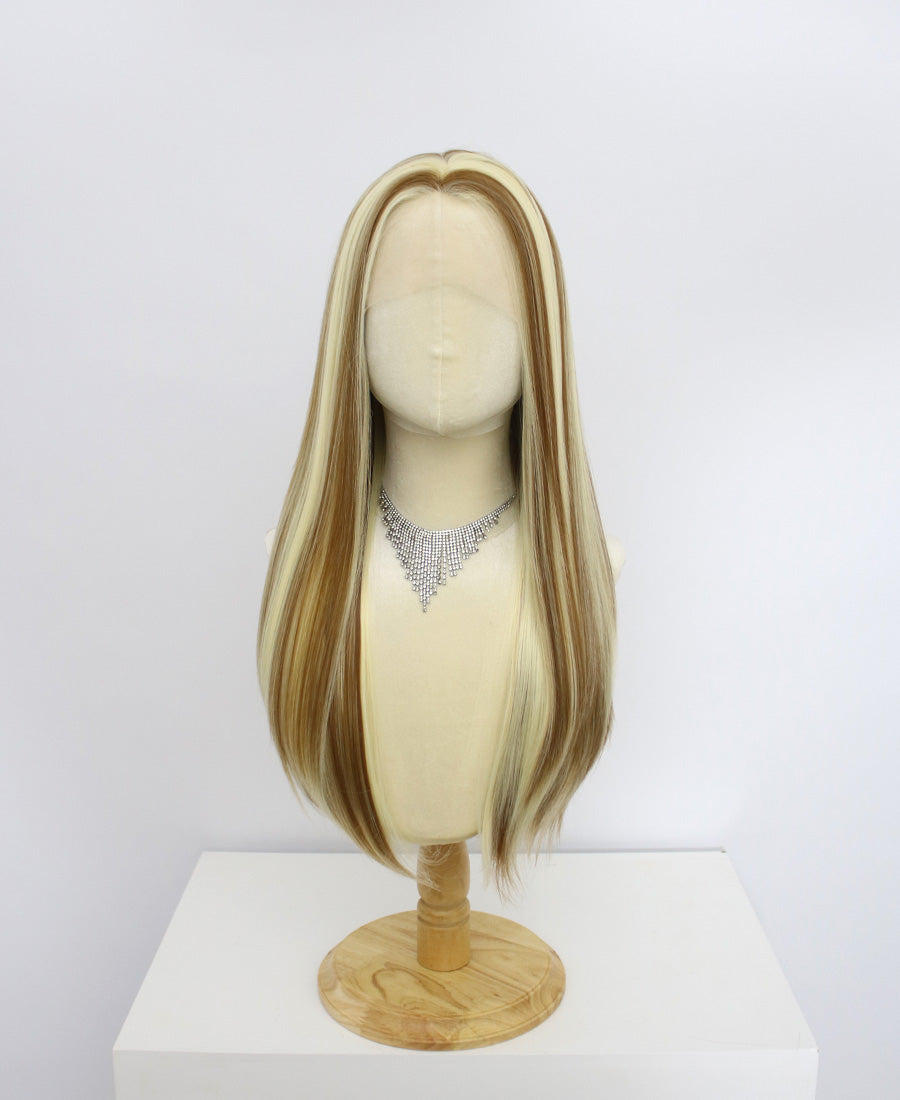 Brielle-Blonde Lace Frontal Synthetic Wigs