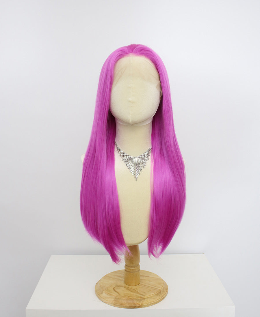 Ariana-Purple Lace Frontal Synthetic Wigs