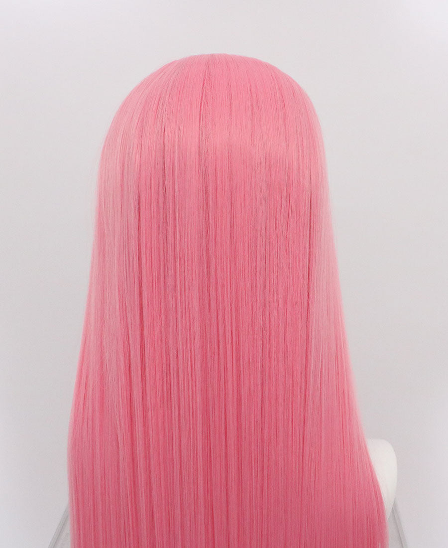 Zane-Pink Lace Frontal Synthetic Wigs Fashion wigs Long wigs 65 inch wigs