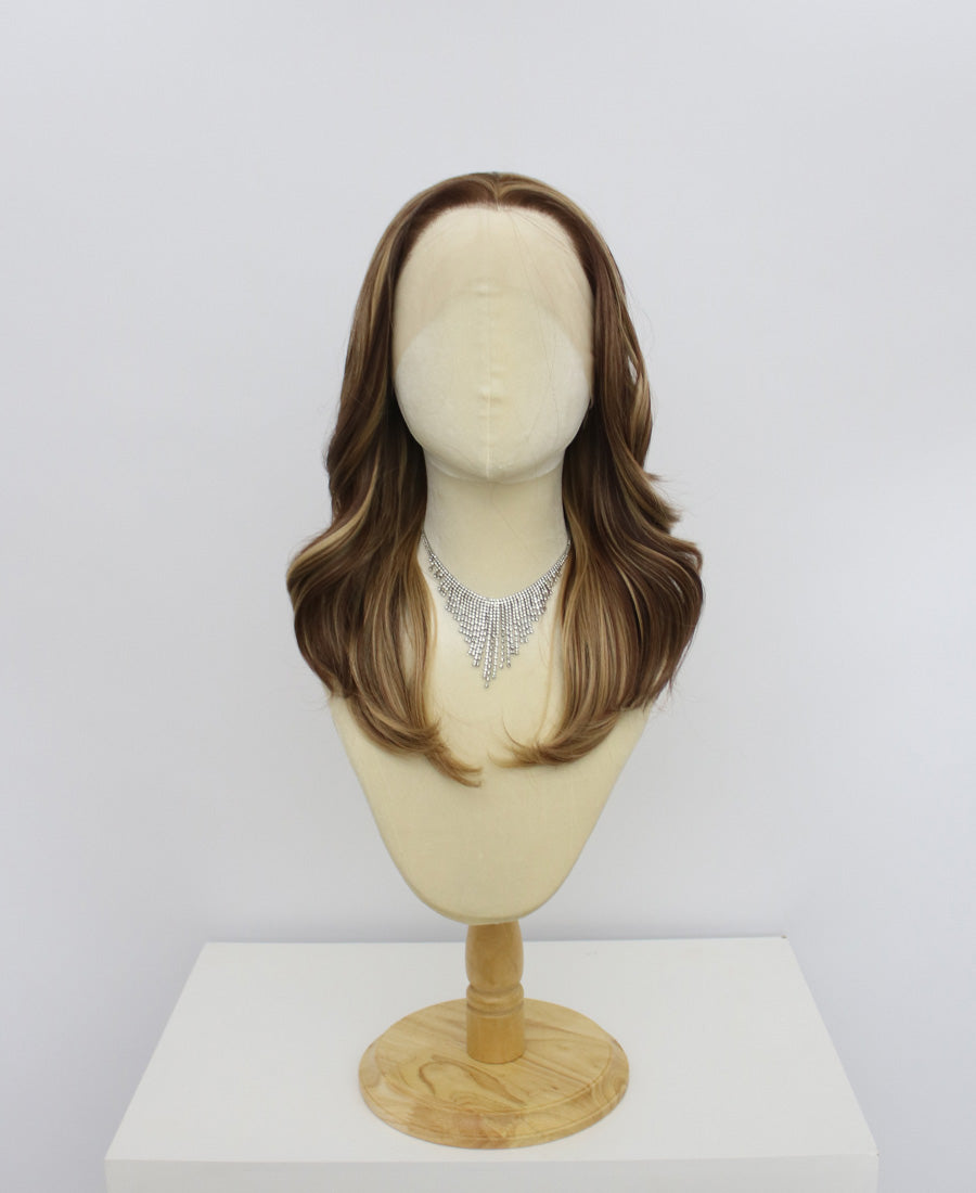 Gwendolyn-Brown Lace Frontal Synthetic Wigs