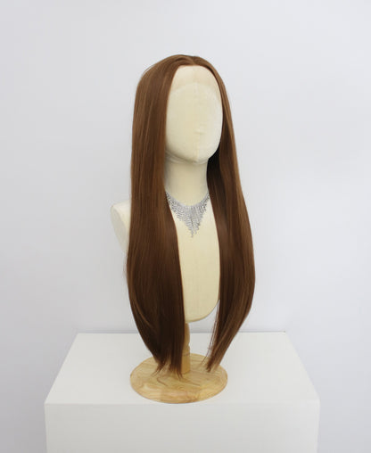 Brielle-Brown Lace Frontal Synthetic Wigs