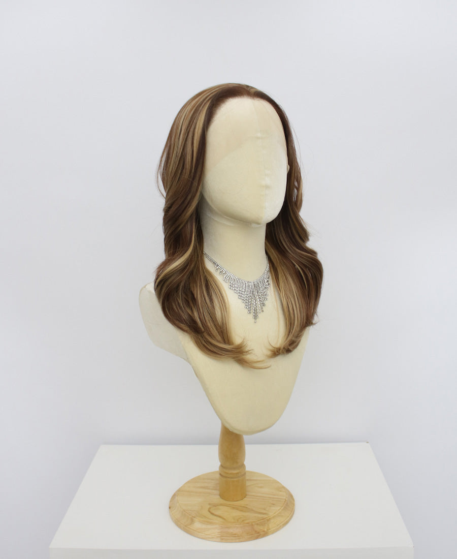 Gwendolyn-Brown Lace Frontal Synthetic Wigs