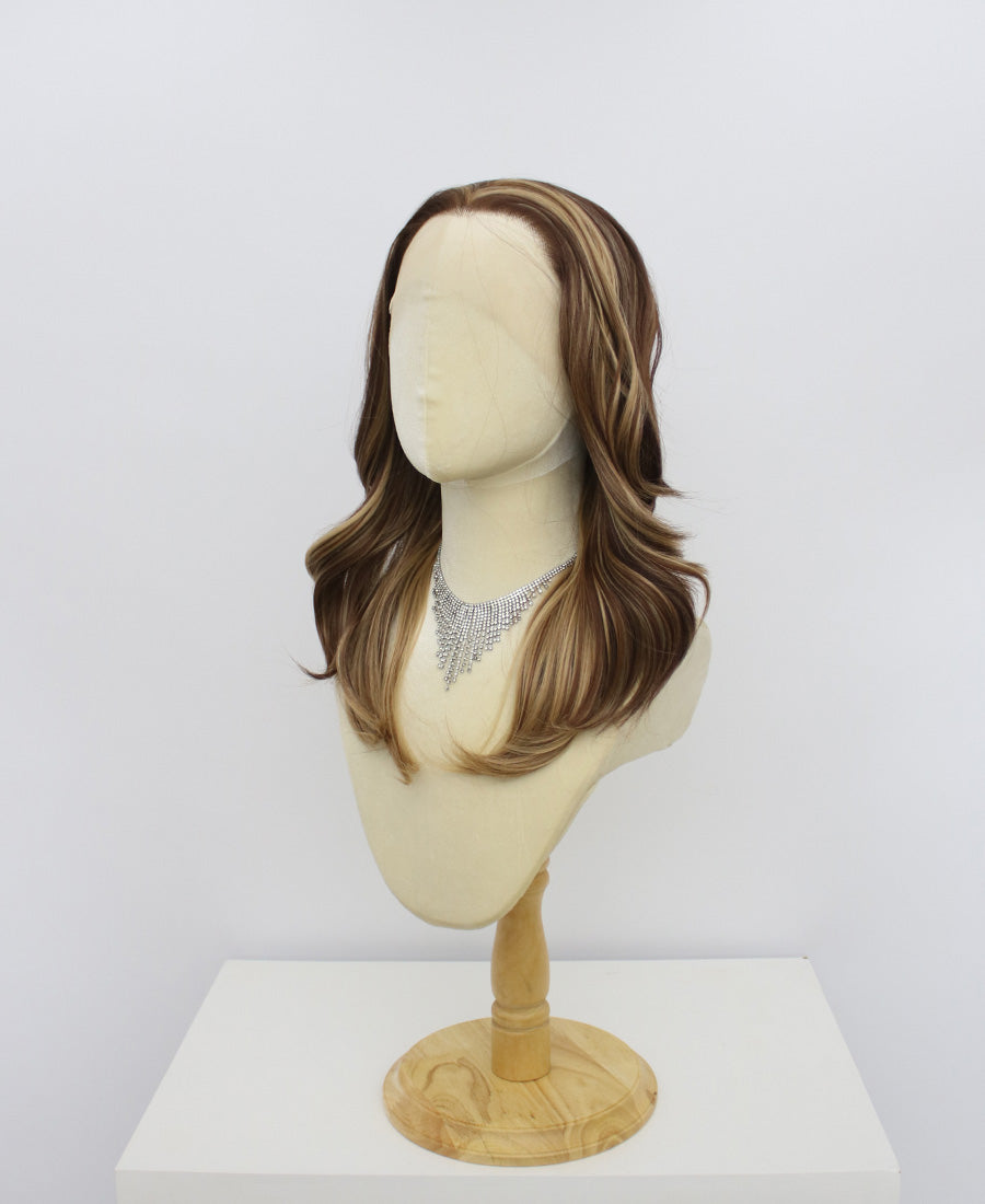 Gwendolyn-Brown Lace Frontal Synthetic Wigs