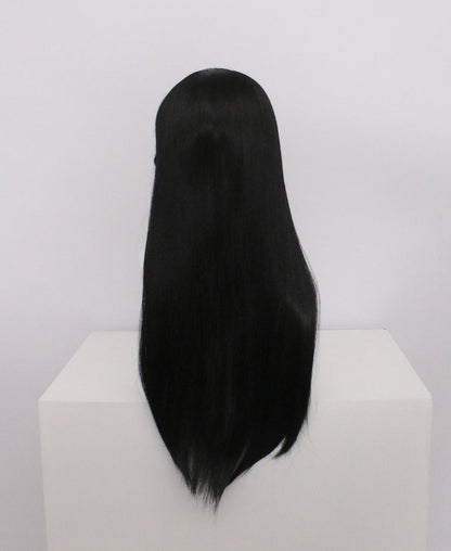 Mia-Black Hard Frontal Synthetic Wigs