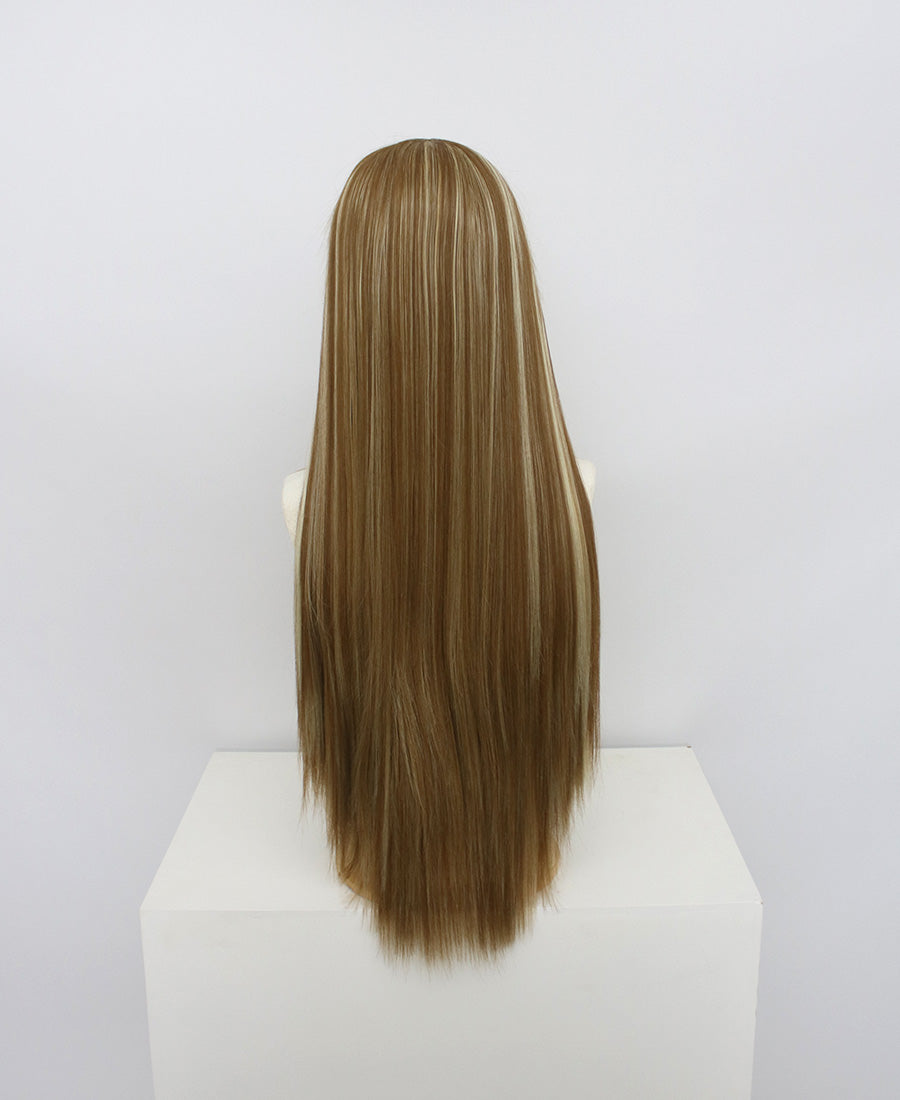 Ariana-Brown And Blonde Lace Frontal Synthetic Wigs