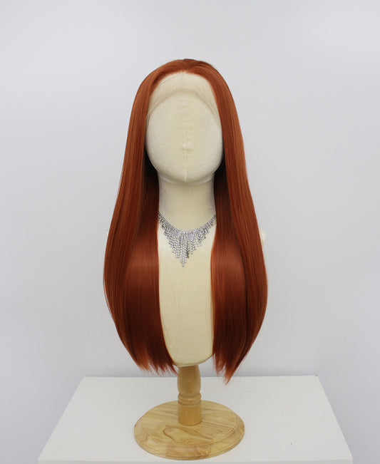 Ariana-Brown Lace Frontal Synthetic Wigs