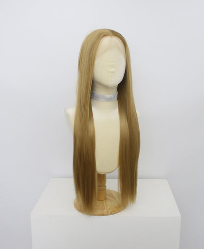 Brielle-Brown Lace Frontal Synthetic Wigs