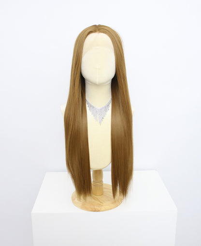 Brielle-Brown Lace Frontal Synthetic Wigs