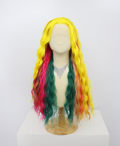 Freya-Colorful Lace Frontal Synthetic Wigs