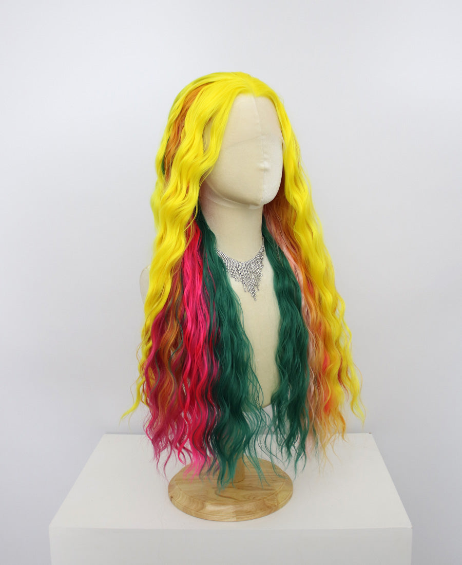 Freya-Colorful Lace Frontal Synthetic Wigs