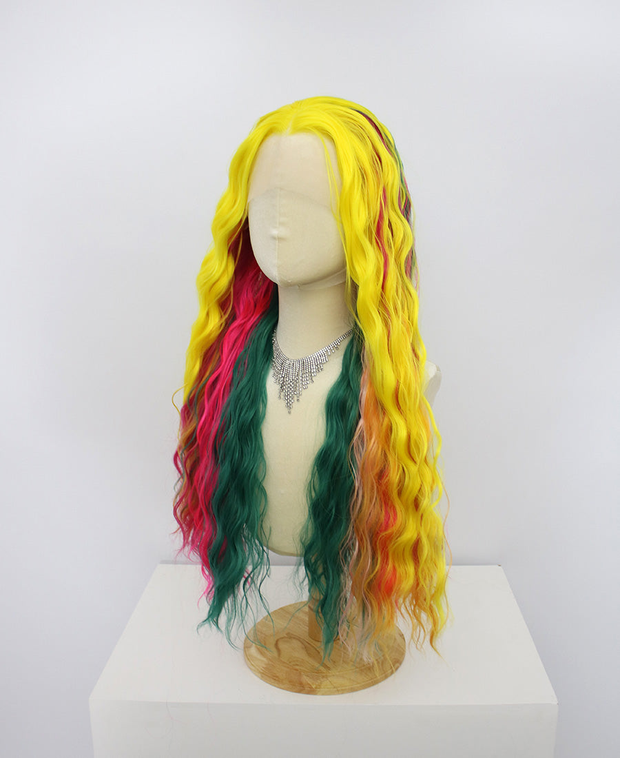 Freya-Colorful Lace Frontal Synthetic Wigs