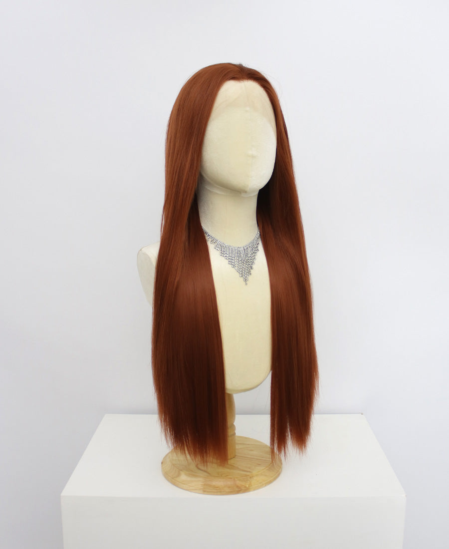 Brielle-Brown Lace Frontal Synthetic Wigs