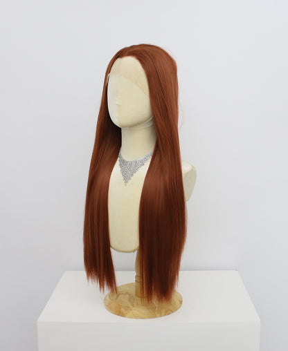 Brielle-Brown Lace Frontal Synthetic Wigs