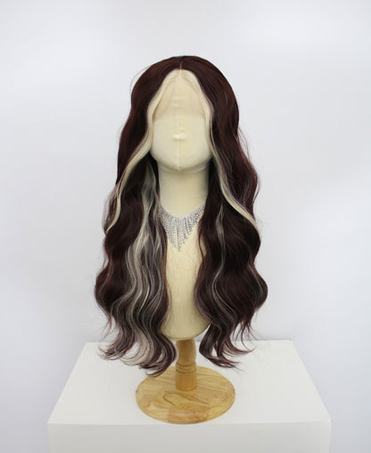 Freya-Brown Lace Frontal Synthetic Wigs