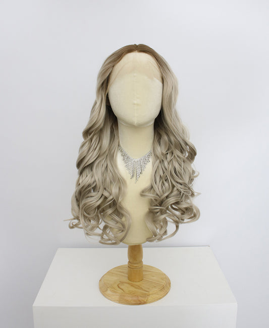 Daphne-Brown Lace Frontal Synthetic Wigs