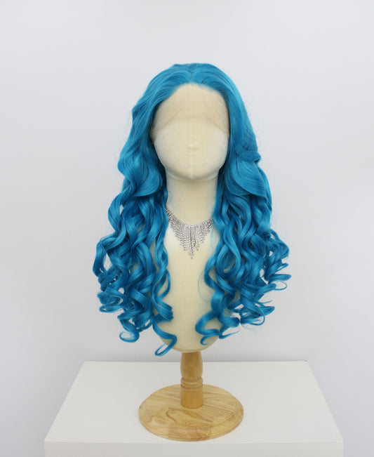 Katie-Blue Lace Frontal Synthetic Wigs