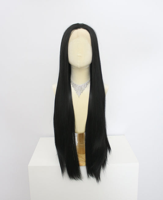 Brielle-Black Lace Frontal Synthetic Wigs