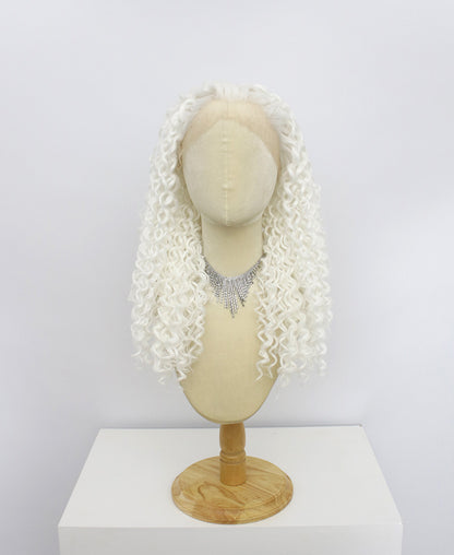 Riley-White Lace Frontal Synthetic Wigs