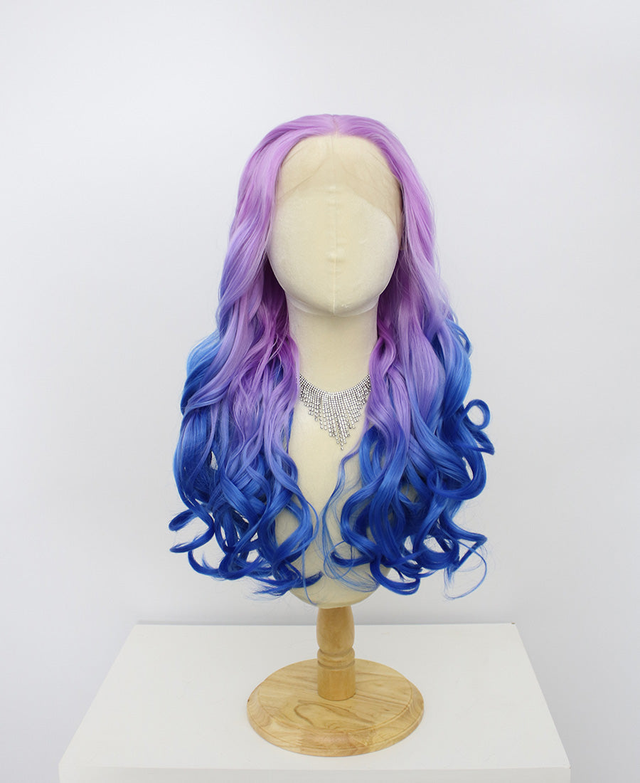 Freya-Purple Lace Frontal Synthetic Wigs