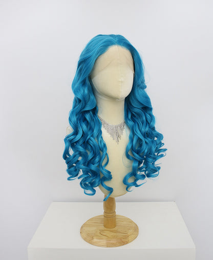 Katie-Blue Lace Frontal Synthetic Wigs