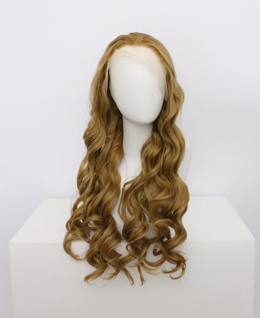 Brielle-Brown Lace Frontal Synthetic Wigs