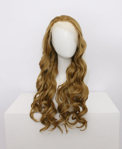 Brielle-Brown Lace Frontal Synthetic Wigs