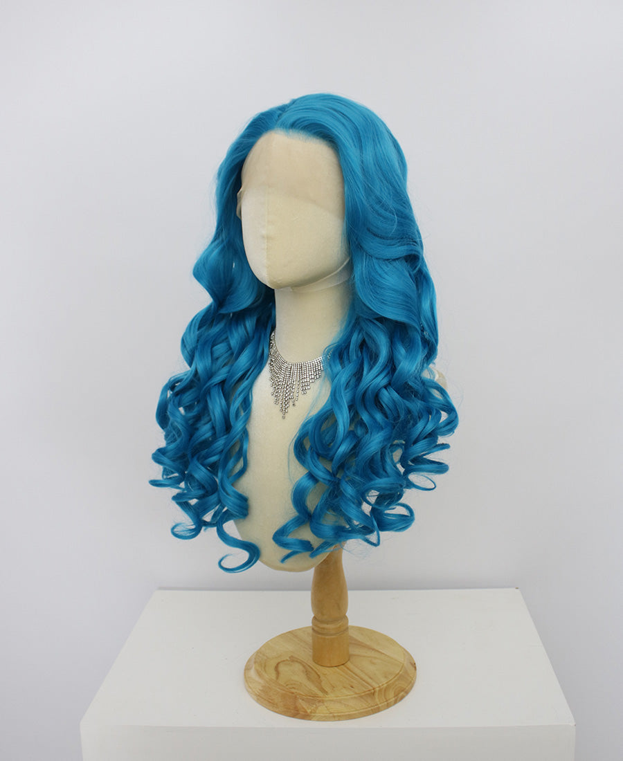 Katie-Blue Lace Frontal Synthetic Wigs