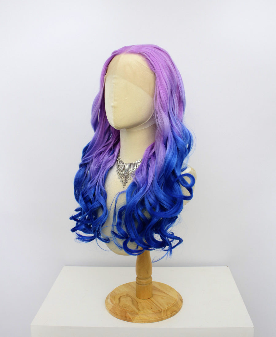 Freya-Purple Lace Frontal Synthetic Wigs