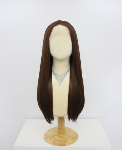 Ariana-Brown Lace Frontal Synthetic Wigs