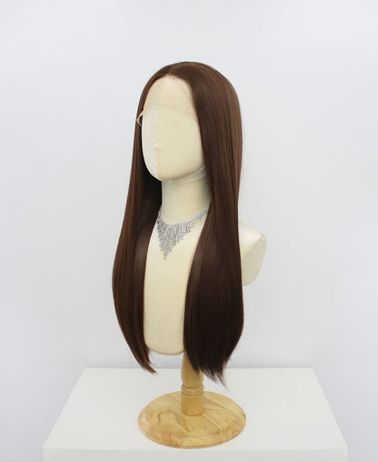 Ariana-Brown Lace Frontal Synthetic Wigs