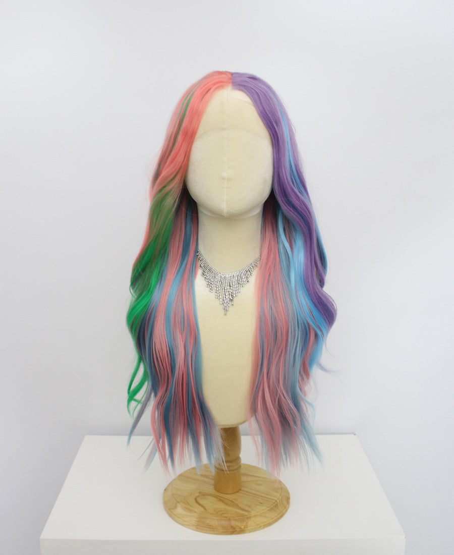 Freya-Colorful Lace Frontal Synthetic Wigs