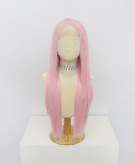 Ariana-Pink Lace Frontal Synthetic Wigs