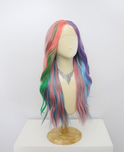 Freya-Colorful Lace Frontal Synthetic Wigs