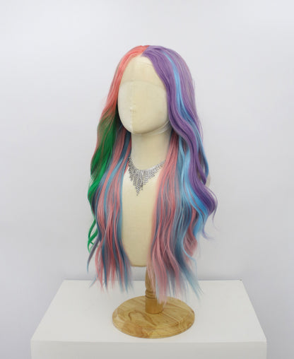 Freya-Colorful Lace Frontal Synthetic Wigs