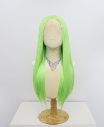 Ariana-Green Lace Frontal Synthetic Wigs