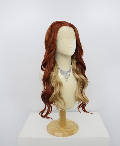 Freya-Brown Lace Frontal Synthetic Wigs