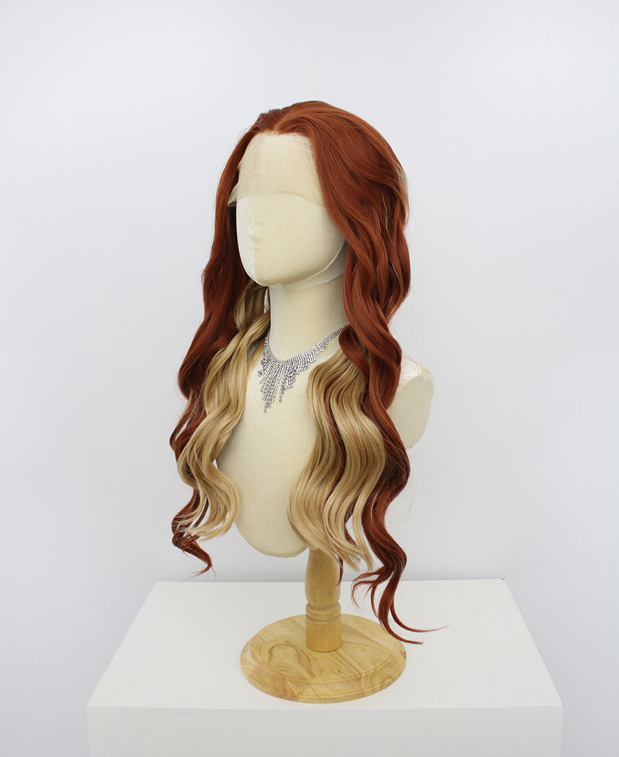 Freya-Brown Lace Frontal Synthetic Wigs