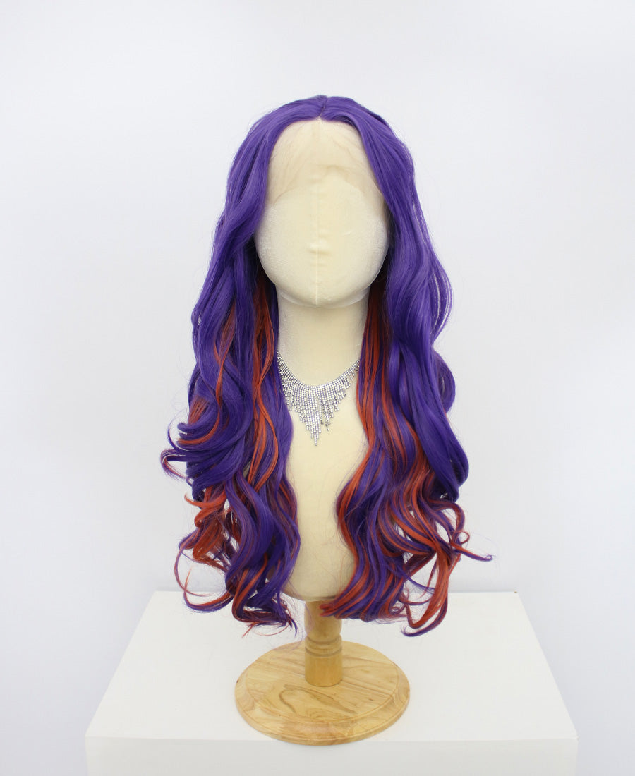 Freya-Purple Lace Frontal Synthetic Wigs