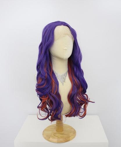 Freya-Purple Lace Frontal Synthetic Wigs