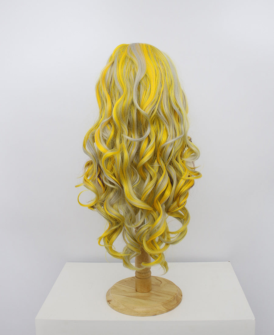 Freya-Yellow Lace Frontal Synthetic Wigs