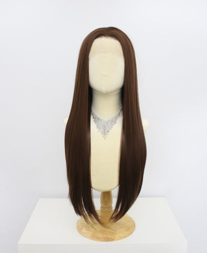 Ariana-Brown Lace Frontal Synthetic Wigs